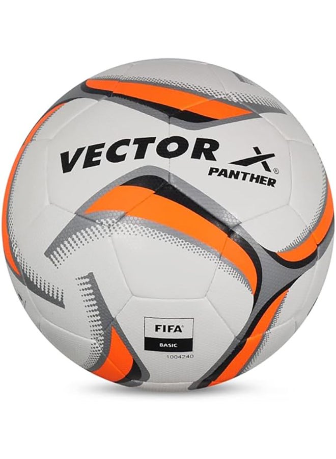 Vector X Panther Thermofusion Football | Size 5 | Moulded | Machine Stitched | Professional | Soccer Ball | Match | Training | Practice - Image 1