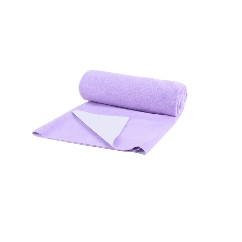 Edenwald Waterproof Quick Dry Sheet for Baby | Macintosh Sheet for Adult | (Purple_Double Bed Size (260cm X 200cm) - Image 2