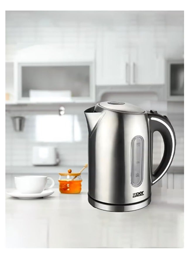 XPER Kettle 2200 watt Steel 1.7 Liter | XPK-SM19 - Image 3
