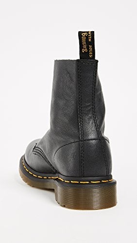 Dr Martens د. مارتنز، حذاء نسائي 1460 باسكال جلد فيرجينيا 8 عيون، أسود، 10 - Image 4