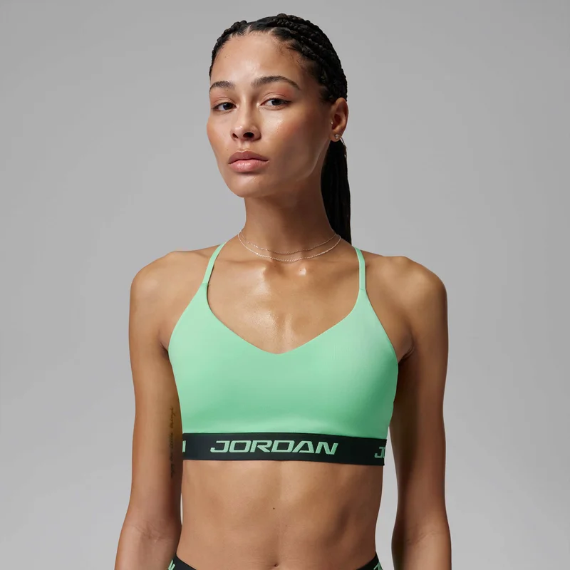 Jordan Green Women's Sport Essentials Dri-FIT Padded Training Sports Bra for Women | Best Price UAE