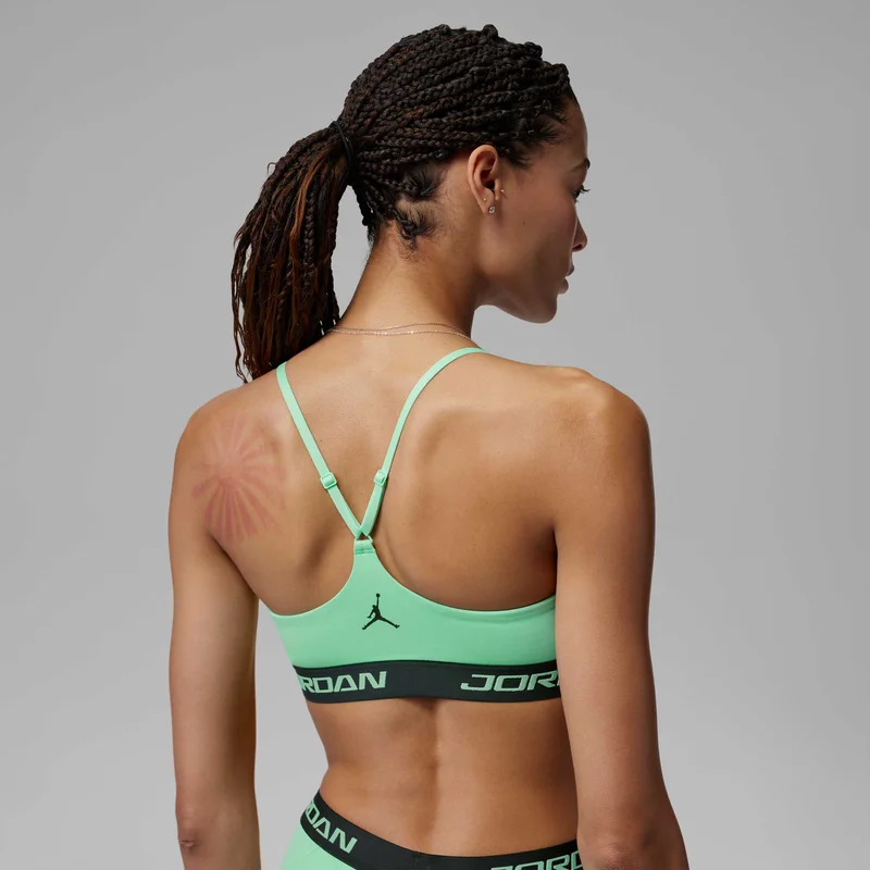 Jordan Green Women's Sport Essentials Dri-FIT Padded Training Sports Bra for Women | Best Price UAE