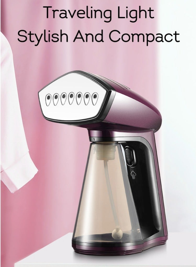 دوشر جهاز كي بالبخار للملابس，260 مل، 1640 وات، بنفسجي - Image 2