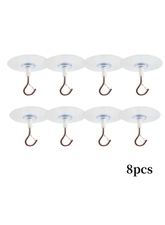 Transparent Self-Adhesive Waterproof Ceiling Hooks 3pcs Multifunctional For Balloon Wind Chimes - Image 5