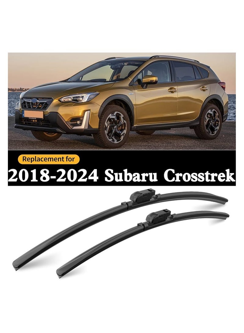Windscreen Wipers For Subaru Impreza XV GK GT 2017 To 2020 Windshield Wiper Front Window - Image 1