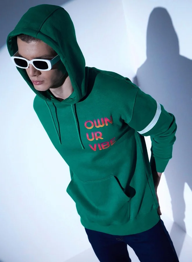 Hubberholme Green Sweatshirt For Men