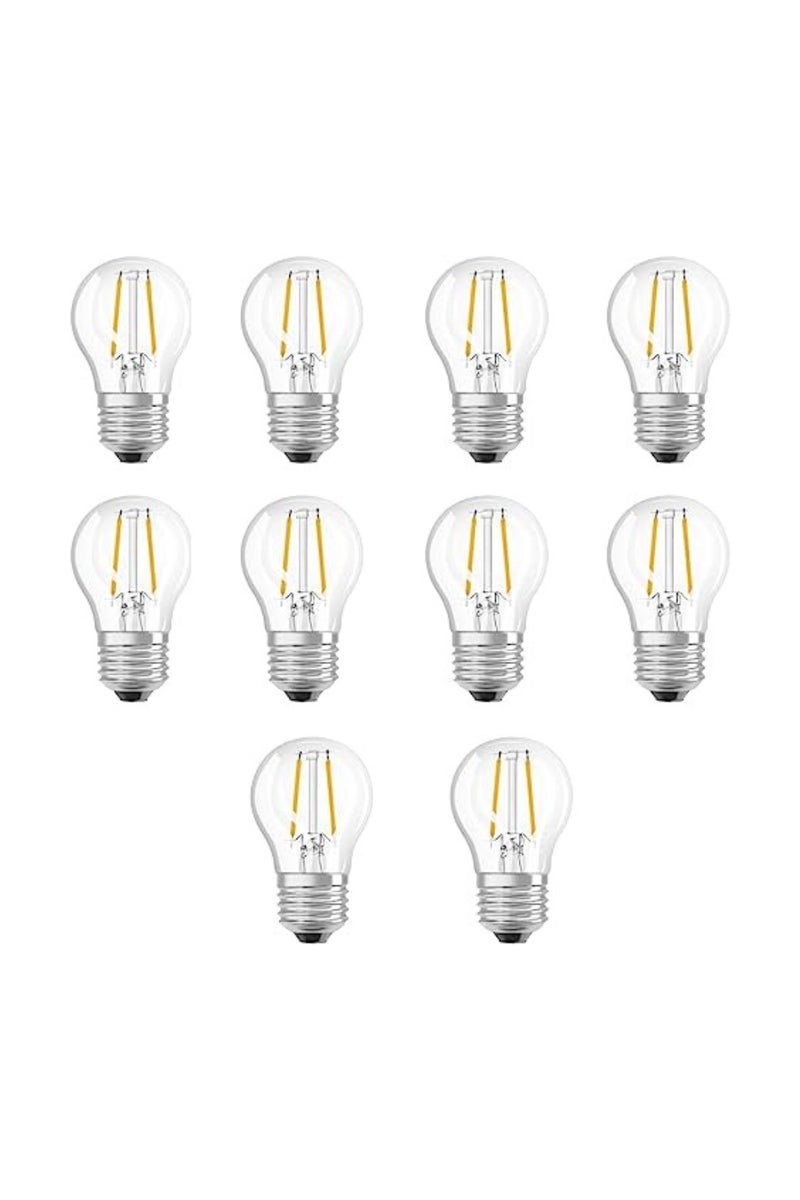 OSRAM Ledvance LED Superstar Plus Classic A 7W 2700K Warm White E27 Filament Bulb 60W Replacement 3-Step Dimming- Pack of 10 - Image 1