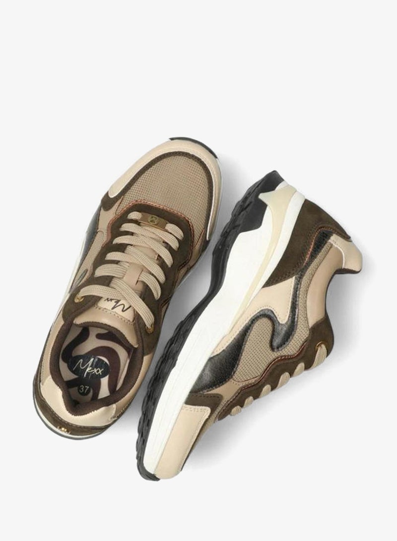 مكس أحذية رياضية برباط بتصميم كتل ألوان - Image 5