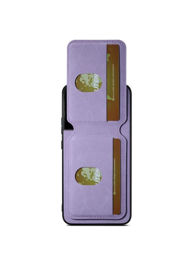 Suteni Case For Samsung Galaxy S22+ 5G H02 Litchi Leather Card Wallet Stand Back Phone Case - Image 4