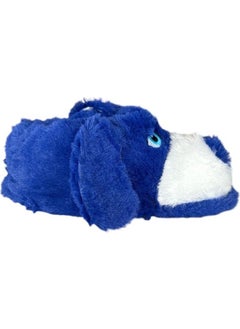 Liger Cute Dog Figured Kids Slippers Blue  - Image 2