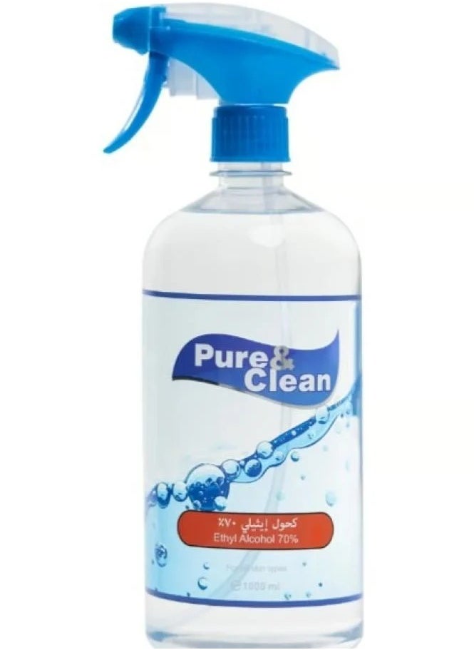 Pure & Clean Pure & Clean Ethyl 70%  1L 