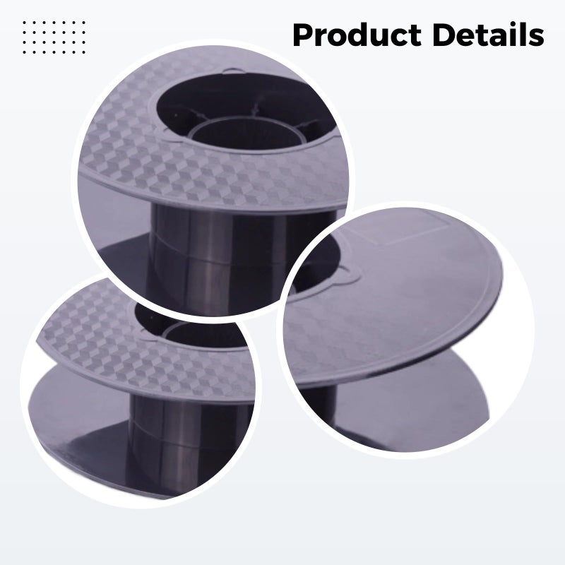 Empty Filament Spool 200mm 7.9 Inch 1 Kg Reusable with Label Area for 3D Printer - Image 3