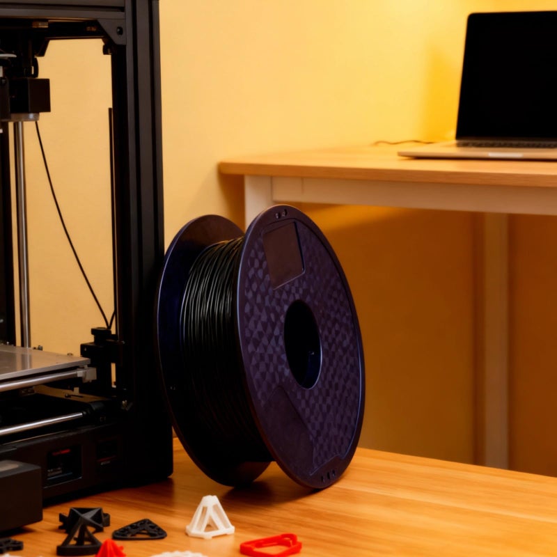 Empty Filament Spool 200mm 7.9 Inch 1 Kg Reusable with Label Area for 3D Printer - Image 4
