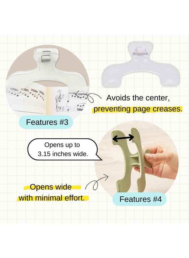 SUNSTAR Stationery S3623300 Clips, Die Cut, Ukanumuri Clip, Water Clear - Image 5
