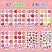 SmilinFit 496 PCS Valentines Stickers Cute Heart Stickers Valentines Day Sticker for Kids Class Gifts for Kids Classroom School Crafts Party Favors Decoration - Image 4