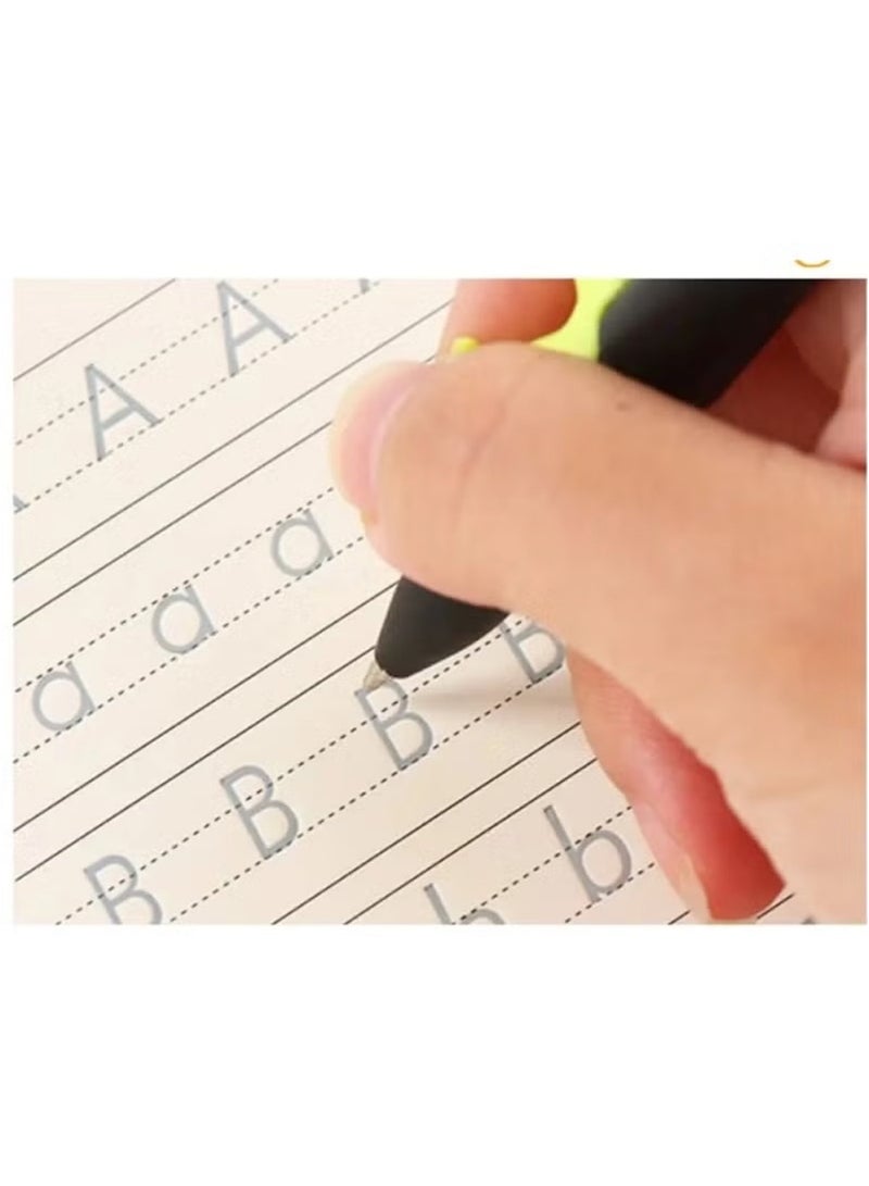 Huitich Magic Calligraphy Copybook Set – 4 Reusable Books + 10 Ink Refills & Pen Grip (Ages 3+)  - Image 2