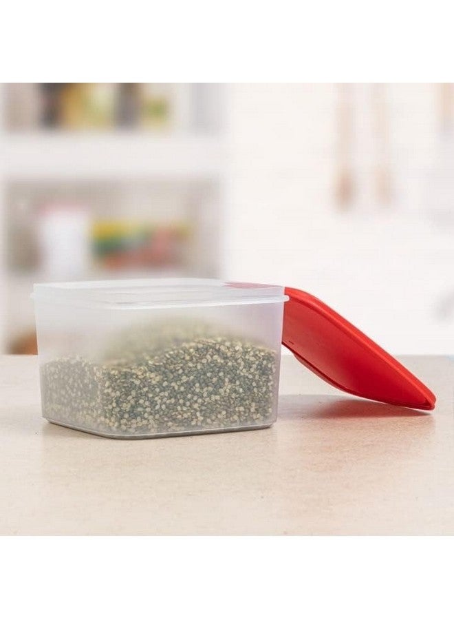 Tupperware Plastic Smart Lentils Storer Of 2.5 Litre Capacity Set Of 2 Pc - Clear - Image 5