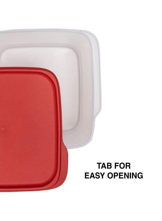 Tupperware Plastic Smart Lentils Storer Of 2.5 Litre Capacity Set Of 2 Pc - Clear - Image 3