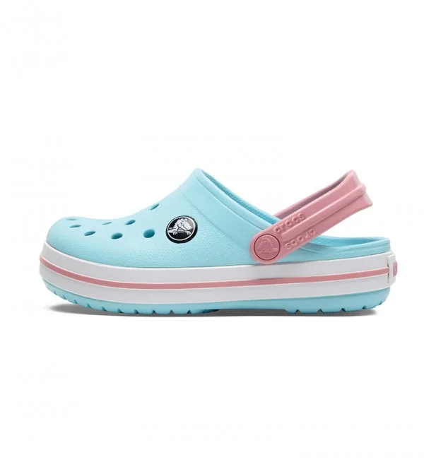 crocs Crocs White Slippers For Kids Unisex