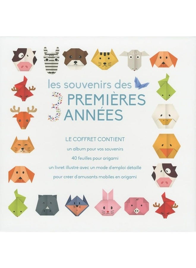 Les Souvenirs Des 3 Premiã¨Res Annã©Es Garã§On  Le Coffret Contient  Un Album Pour Vos Souvenirs 4 