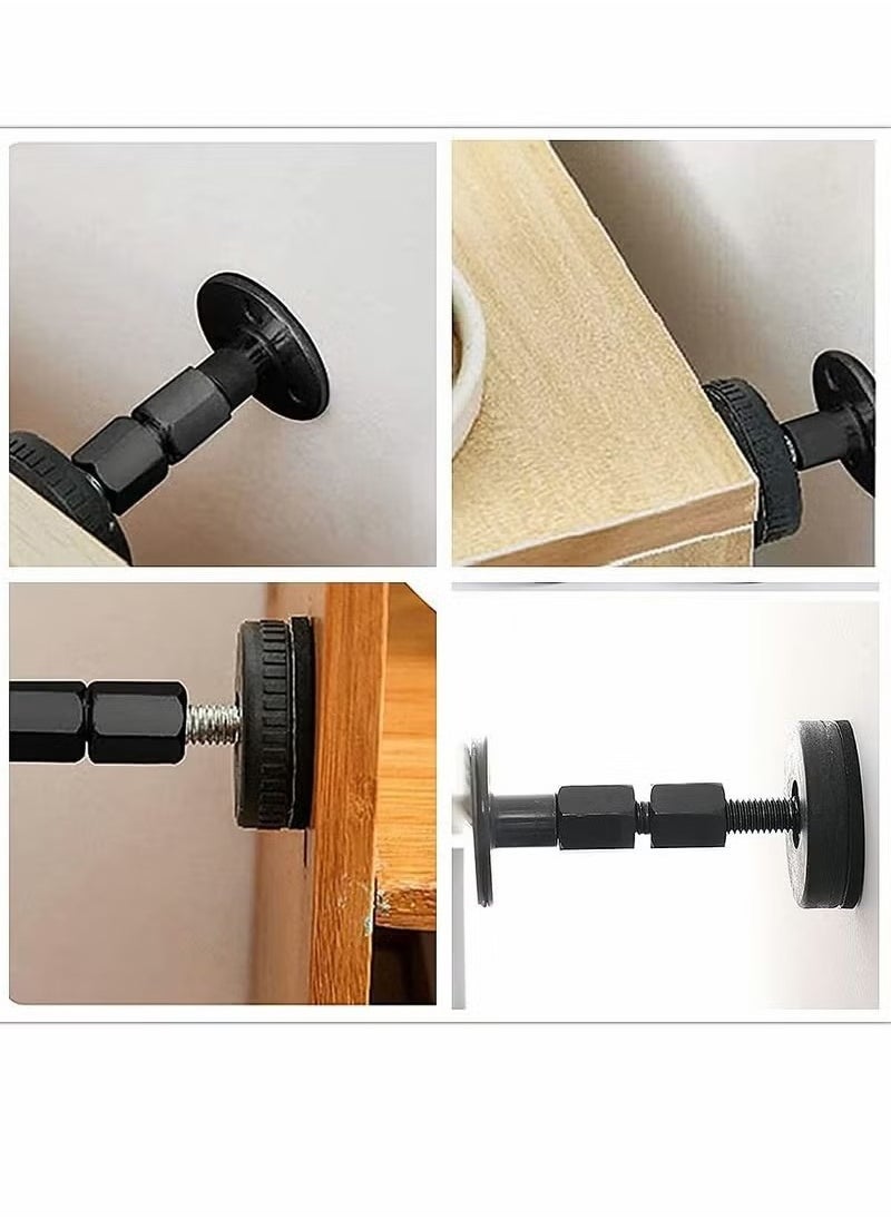 Beauenty Adjustable Threaded Bed Frame Anti Shake Tool, Fixer Headboard Stoppers (47-64mm, 4 Pcs)  - Image 3