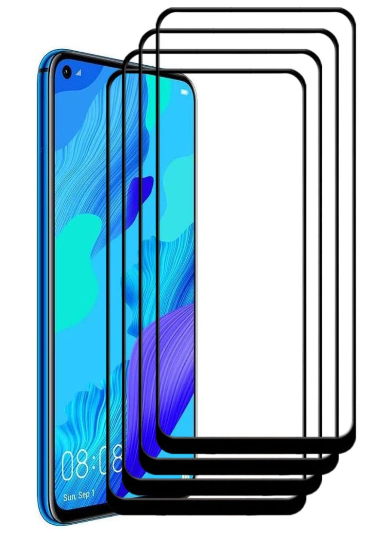 ACLIX 4 Pieces Antistatic ESD Dustproof Premium Quality High Definition Tempered Glass Screen Protector Designed For Huawei nova 5T - Image 1
