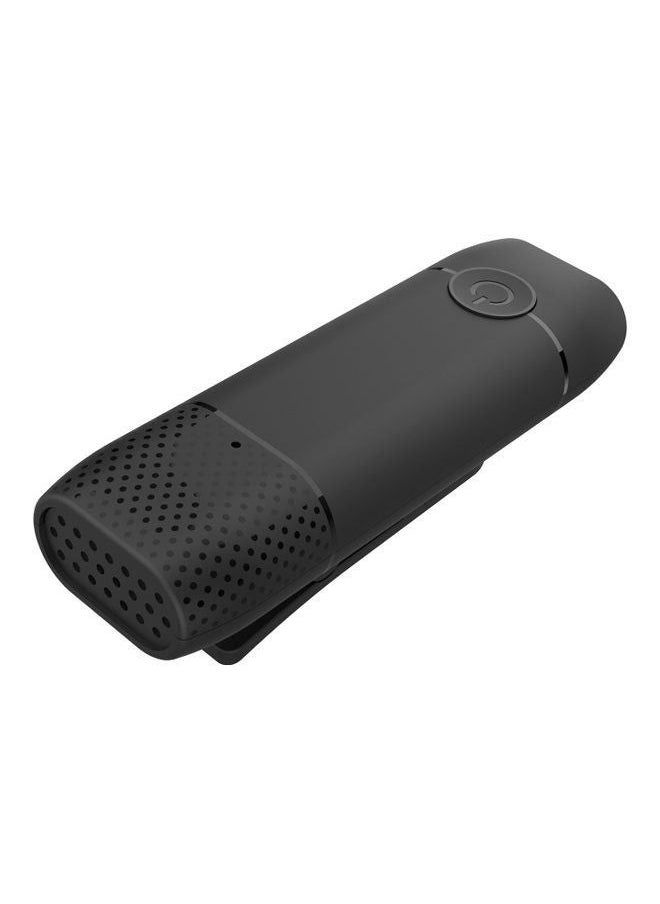 Generic Mini Wireless Lavalier Microphone Black  - Image 5
