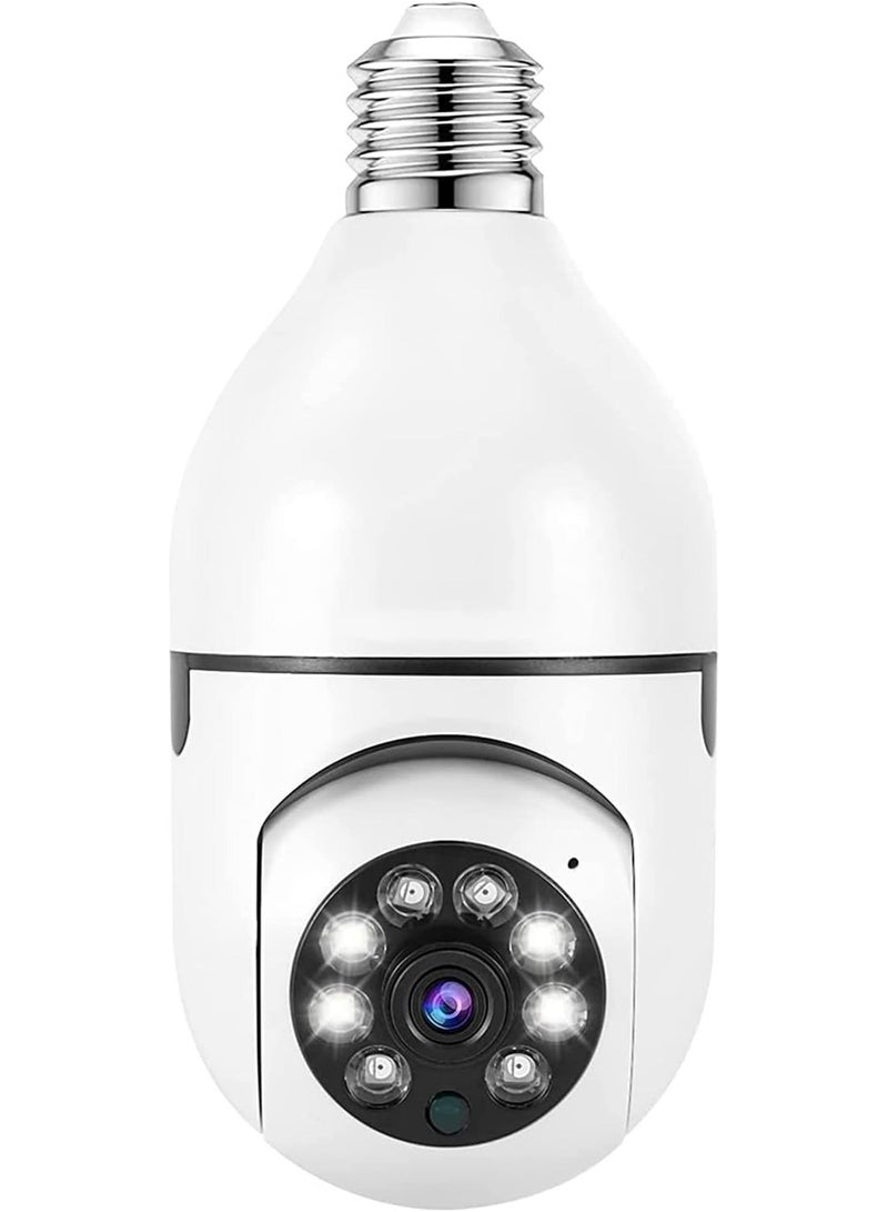 ELTRAZONE Wireless Security Camera - 1080P Wireless 360 Degree Floodlight Night Vision 5Ghz with Floodlight Human Motion Detection And Alarm - Image 1