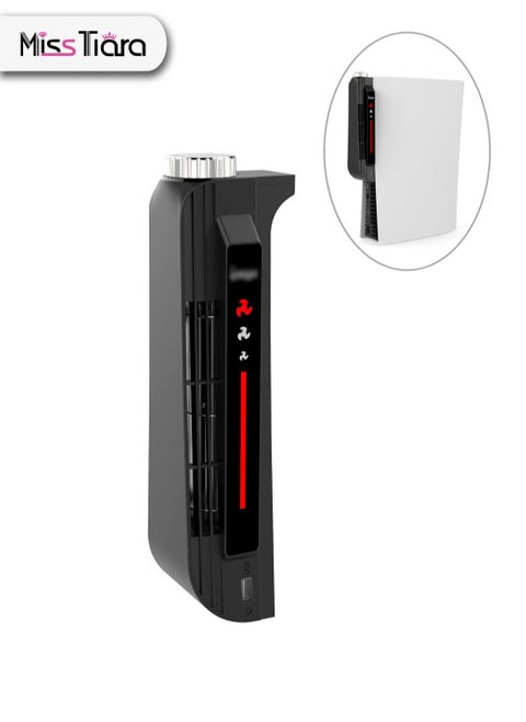 Upgraded Led Cooling System Cooler Fan Accessories for PS5 Disc and Digital Edition