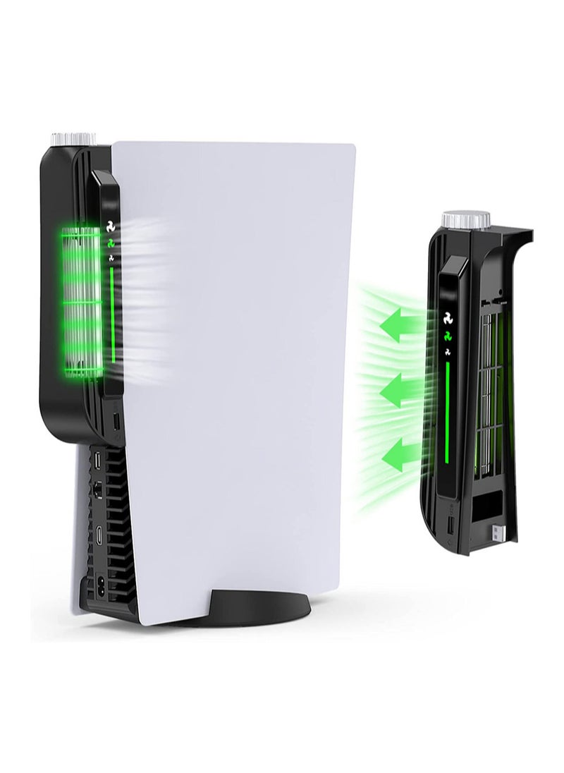 MissTiara - Upgraded Led Cooling System Cooler Fan Accessories for PS5 Disc and Digital Edition - Image 1