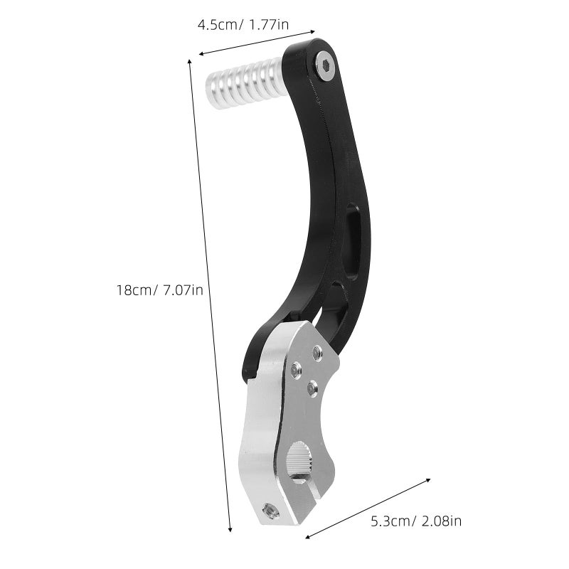 Black Aluminum Alloy Motorcycle Gear Shift Lever For Off Road Bike Repair Modification - Image 3