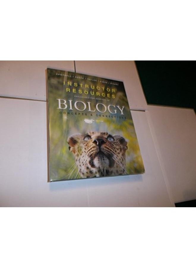 Instructor Resource: Biology Concepts and Connections 