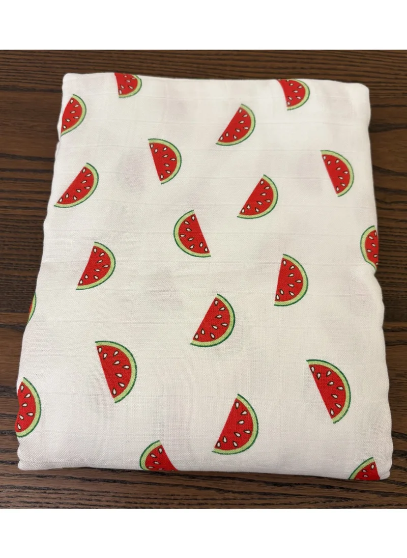 TUMMY TUMMY Melon Printed Baby Blanket for new born babies