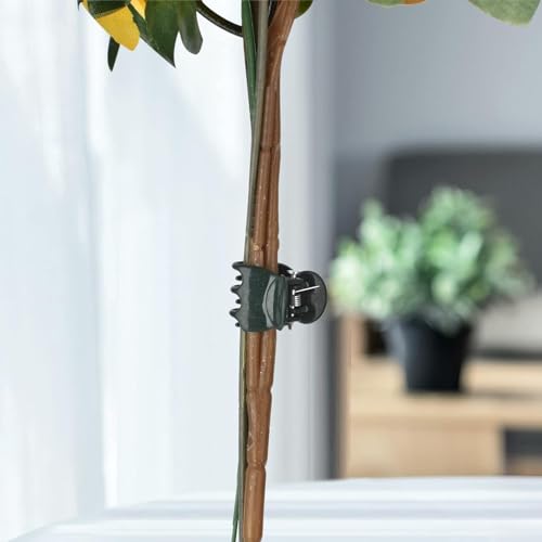 AccEncyc 100 Pcs Plant Clips Orchid Clips Plants Orchid Support Clips Flower Vine Clips for Supporting Stems Vines Stalks Climbing Plant Grow Upright - Image 5