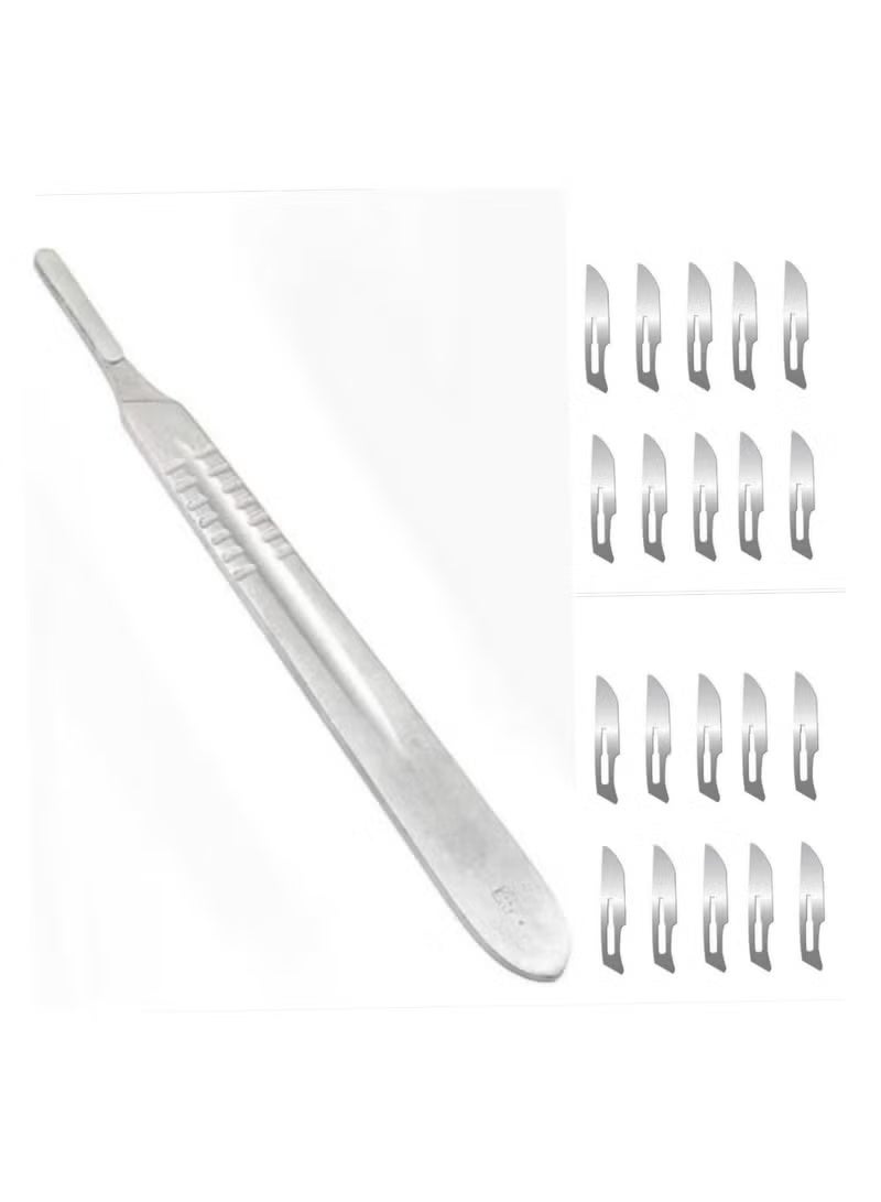 Dermaplaning With 20 Blades to remove lint and exfoliate dead skin - Image 1