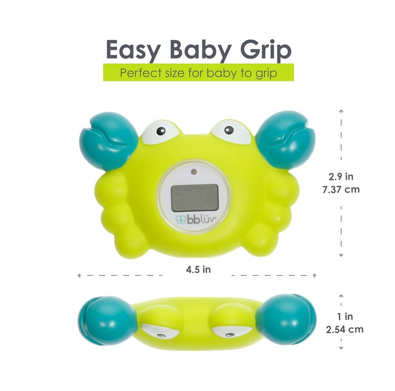 bblv  Krb 3in1 Bath Thermometer  Bath Toy  Fahrenheit - Image 2
