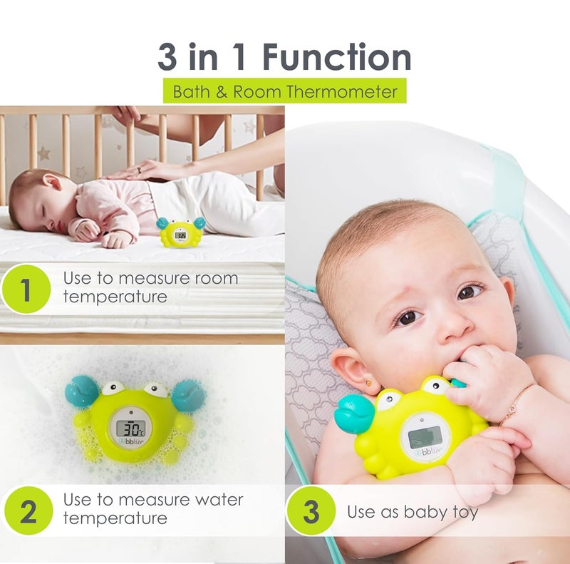 bblv  Krb 3in1 Bath Thermometer  Bath Toy  Fahrenheit - Image 5