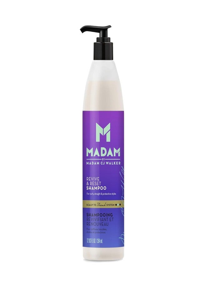 MADAM C.J. Walker, Revive & Reset Shampoo, Scalp to Strand System, Stronger Hair, 12 Fl. Oz. - Image 1