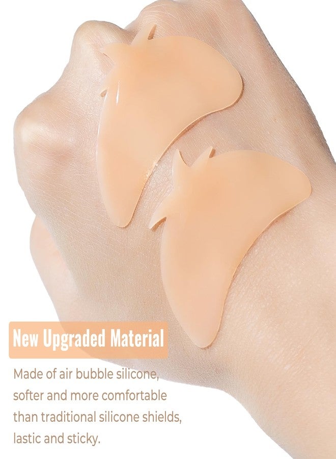 لي بيوتي وسادات رفع الرموش من ليبيوتي، واقيات سيليكون كورية رقيقة للغاية بدون غراء لتنعيم الرموش في الخطوة الأولى من عملية التجعيد الدائم، قضبان رفع الرموش قابلة لإعادة الاستخدام وذاتية اللصق للاستخدام في الصالونات والمنزل، زوج واحد (برتقالي) - Image 3