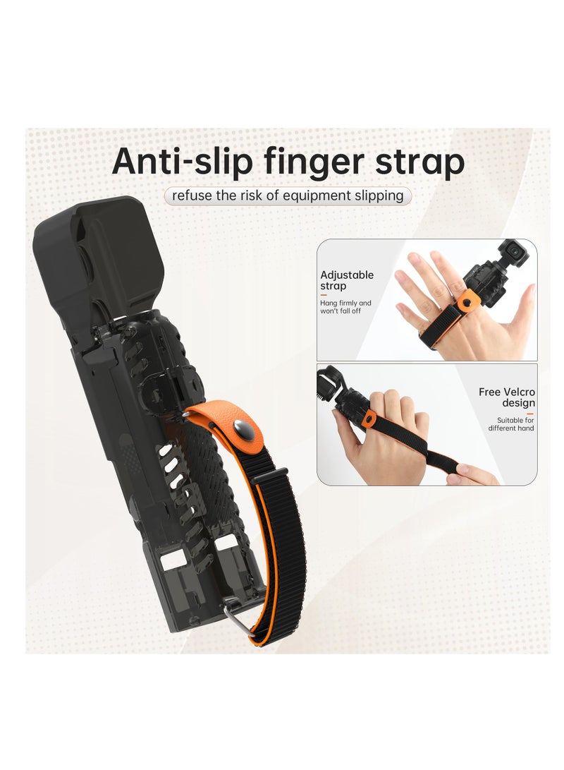 Excefore Protect Case Compatible with DJI Osmo Pocket 3, All Weather Waterproof Protective Case, with Controller Wheel Accessories,  Portable Hard OSMO Pocket 3 Case Storage Mount with Secure Finger Strap - Image 2