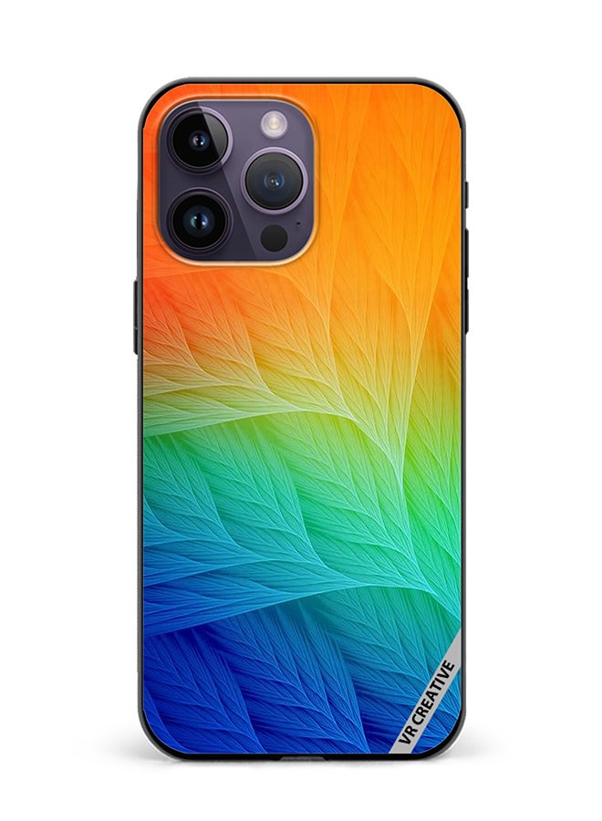 VR CREATIVE Protective Case Cover For Apple iPhone 16 Pro Max Cute Layers Design Multicolour