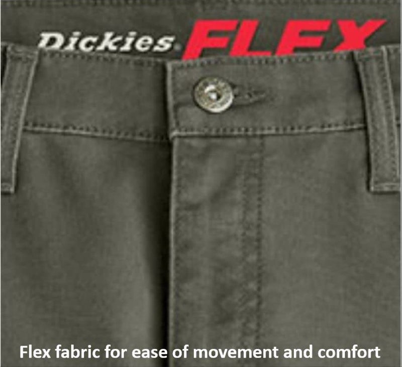 Dickies Mens Tough Max Duck Carpenter Pants, Stonewashed Timber, 34W x 32L US - Image 4