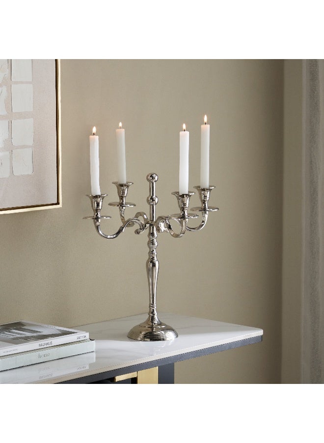 Home Box Avya Aluminium 4-Arm Candelabra - 35x35x38.5 cm - Image 1