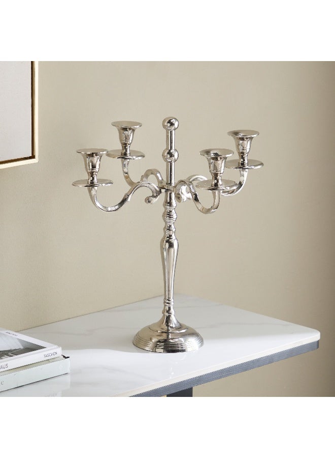 Home Box Avya Aluminium 4-Arm Candelabra - 35x35x38.5 cm - Image 2