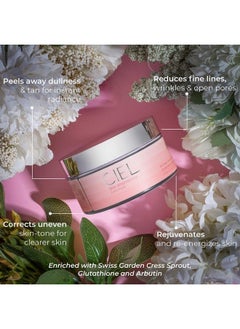 CIEL Skin Brightening Face Mask For Instant Glowing Skin Clear Uneventoned Sun Tan Removal Skin ;100 Gm ; 100% Vegan  - Image 4