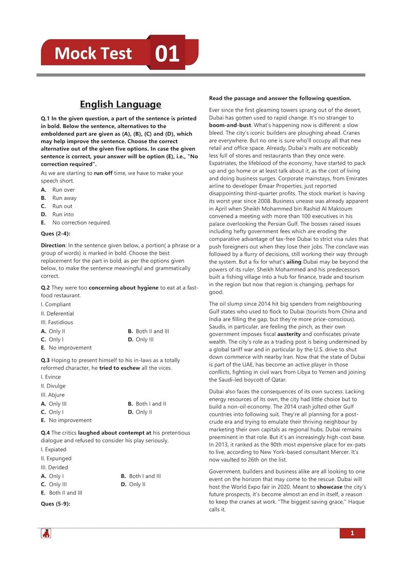 Central Bank Of India PO Prelims (IBPS CRP PO/MT XIII) Book 2024 (English Edition) - 8 Full Length Mock Tests and 9 Sectional Tests (1100 Solved Questions) with Free Access to Online Tests  - Image 5