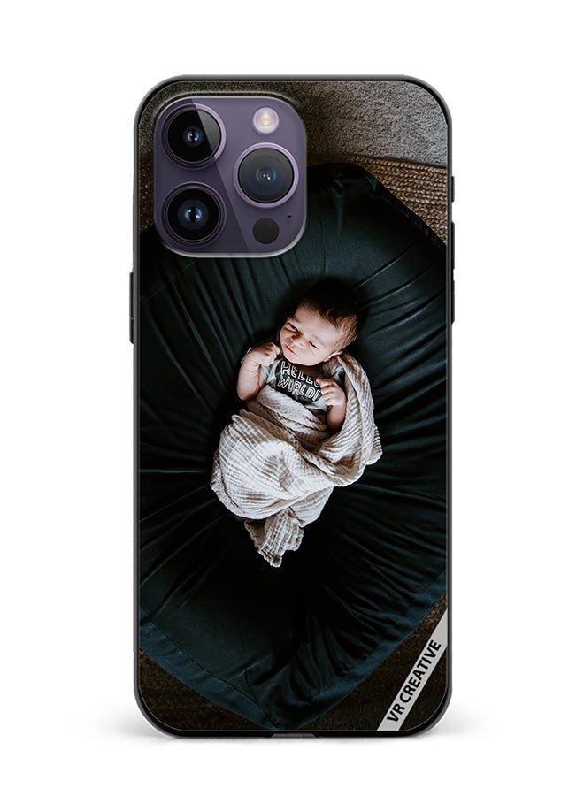 VR CREATIVE Protective Case Cover For Apple iPhone 15 Pro Baby Nap Design Multicolour - Image 1
