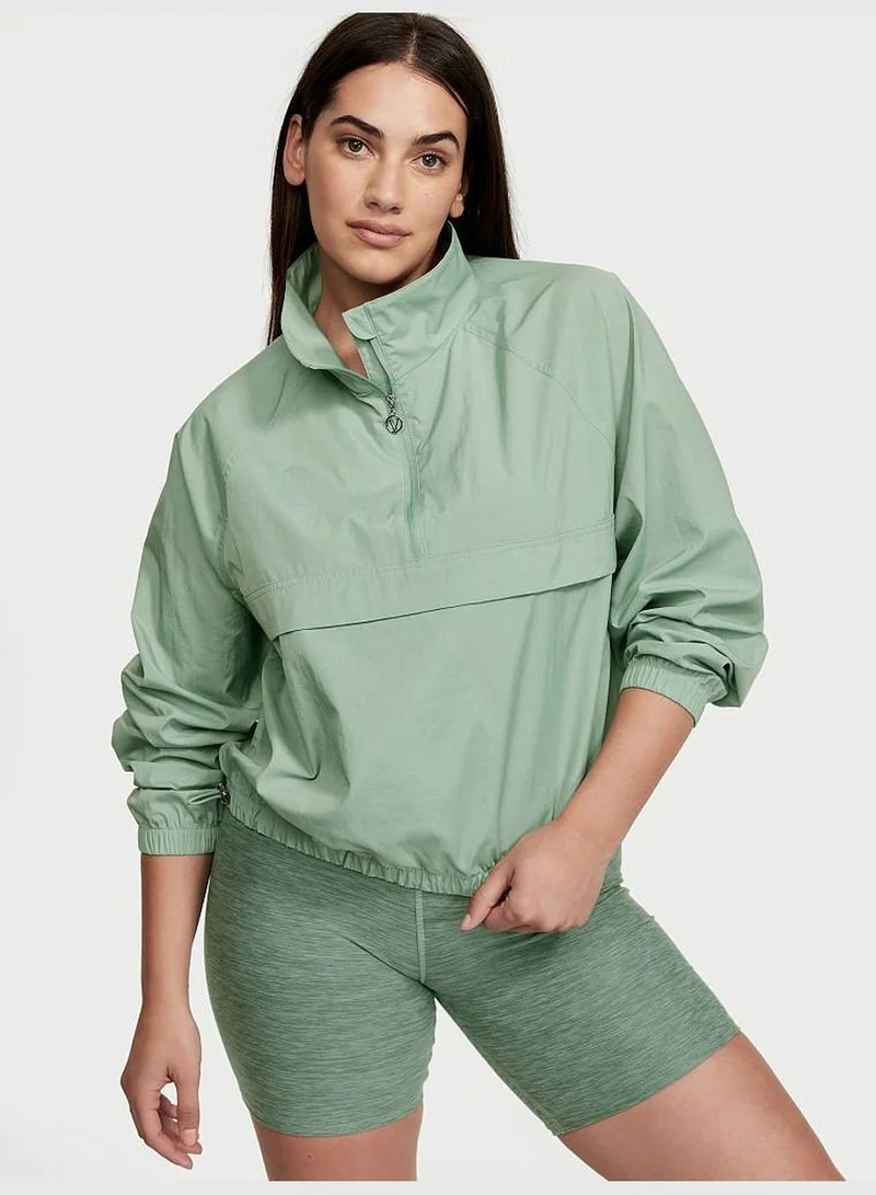 Victoria's Secret Parachute Quarter-Zip Windbreaker Jacket