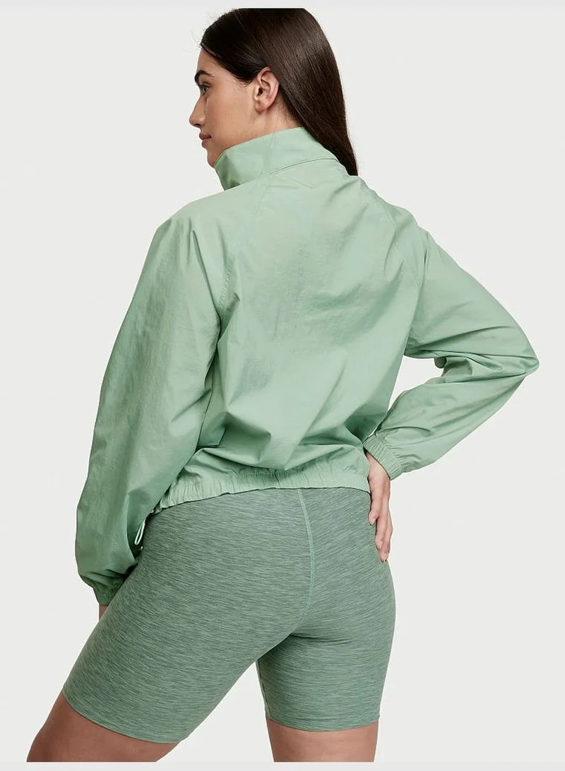 Victoria's Secret Parachute Quarter-Zip Windbreaker Jacket