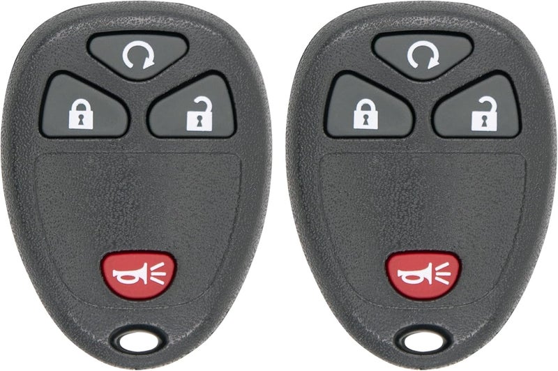 Keyless2Go Replacement Key Fob for Select GM Vehicles (2 Pack) - Image 1